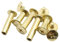 qinggw 10pcs M5 Diy Knife Screw Decorative Pattern Steel Handle Rivet Bolt - Brass Plate Wooden Tools Rivet Nut Screw (Size : M5X10mm)