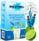 Revival Rapid Rehydration, Elektrolytpulver, hochkonzentriertes Vitamin C-, B1-, B3-, B5-, B12-Ergänzungsgetränk, Beutelgetränk, Brauseelektrolyt-Hydratationstabletten, 6er-Pack Mojito