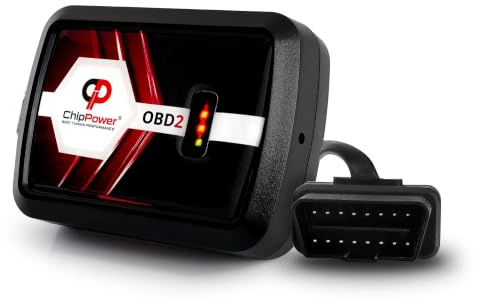 ChipPower Chiptuning OBD v4 geeignet für Ford Transit VII '06 2.2 2.4 3.2 TDCi - kW Tuningbox Diesel Plug&Drive Chip Tuning Box Leistungssteigerung und weniger Verbrauch