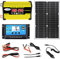 Kit De Panneaux Solaires 4000W, Kit D'onduleur Solaire Portable Léger, Avec Contrôleur Solaire 30A, Système D'alimentation Solaire Complet Pour Maison, Abri, Ferme, Camping-car, Bateaux,Yellow