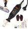 Kit per affilare catene per motoseghe a batteria 180W Affilatrice per smerigliatrice per catene a mano per utensili per affilare mulini elettrici (nero)