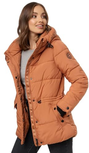 MARIKOO Damen Winter Jacke gesteppte Winterjacke Stepp warm B947