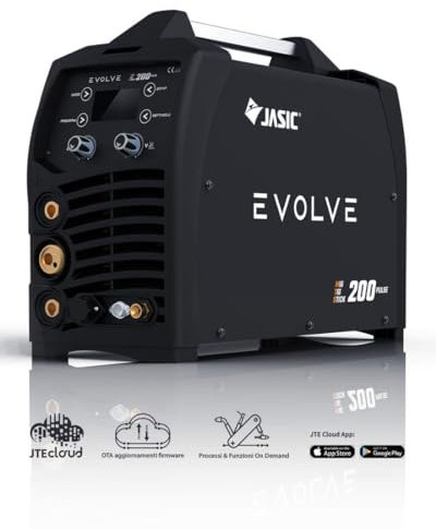 SALDATRICE JASIC MIG 200 2P EVOLVE 200 4.0+TORCIA 3MT + MASSA B-5KG
