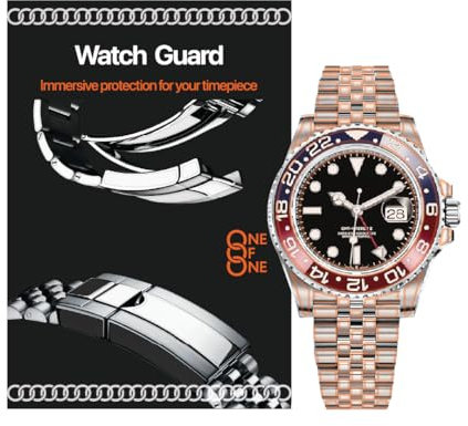 Generic One of One Watch Guard Vollschutzfolien für Rolex Watch x1 Komplettset (GMT-Master 2, Jubilee Band 2013~, Ref. 116710BLRO, 126710BLNO, 116710BLNR, 126710BLNR, 126720VTNR, 126713GRNR)