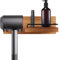 Hair Dryer Holder Wall Mounted, Wooden Hair Tool Organizer, Blow Dryer Holder for Bathroom, Cabinet Door for for Hair Styling Tools Storage and Make Up Organizers, Hair Accessories Organizer-Wooden