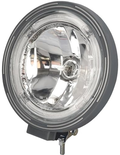 SAMETRUCK Fernscheinwerfer 220mm Ø 12V 24V Fernlicht LED Positionslicht Ring LKW PKW H1