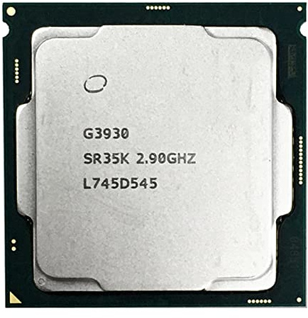 Uqezagpa Processeur de bureau Core G3930/G3900 2 cœurs Dual-Thread CPU jusqu'à 2,9 GHz LGA1151 Series 51 W processeurs CPU