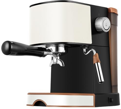 XoTiq Espresso Machine 20 Bar, Stainless Steel Espresso Coffee Machine with Milk Frother Steam Wand, Ground coffee, Barista Coffee Maker with 1L Removable Water Tank for Cappuccino