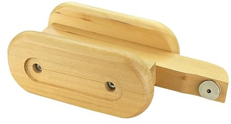 LOVIVER Sauna Door Handle Wooden,Gate Handle Home Sauna Room Accessories Wood Door Pull Handle Door Pull for Shed Kitchen Shower Room