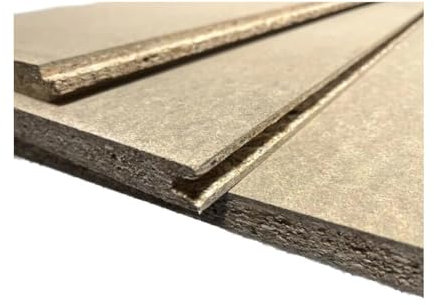 Loft Boards Flooring 2 X Pack of 3 - 18mm 18mm x 1220mm x 320mm Tongue & Groove Floor Panels - Loft Boarding Attic Flooring Boards - P4 Chipboard Loft Panels (2.2m2 Coverage)