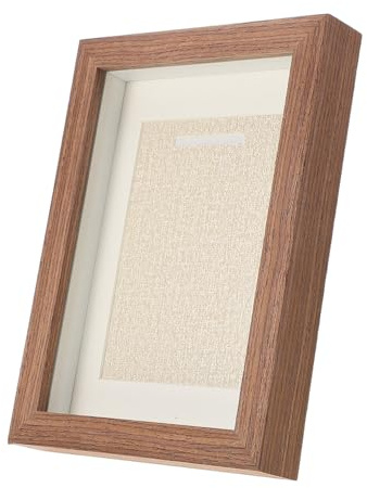 Sosoport Porta Medaglie in Legno Multifunzionale Protezione per Medaglie e Premi, Cornice Espositiva da Scrivania Color Caffè per Esposizione Sportiva