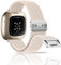 Chinbersky Geflochtenes Armband Kompatibel mit Fitbit Versa 4 Armband/Fitbit Versa 3 Armband/Fitbit Sense Armband, mit Magnet Verschluss Elastisches Nylon Band für Fitbit Versa 4/Versa 3/Sense 2/Sense