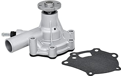Chuuparts Bomba de agua con junta 565004093020 5650-040-9302-0 compatible con motor Mitsubishi K3A K3B K3C compatible con tractor Iseki TU120 TU130 compatible con tractor Case IH 234 244