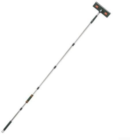 Sockelleisten-Reiniger, Wischmopp-Werkzeug mit 172 cm langem Griff, für die Reinigung von Sockelleiste, Decke, Dusche, Badewanne, Fliesen, Fenster, Boden, Küche (B)