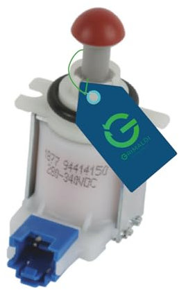 G GRIMALDI Valvola di Scarico Lavastoviglie Compatibile con Bosch, Siemens, Neff – Codice 00631199/11033896 – Ricambio Universale per Errore E19
