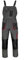 Luckyberg Herren Latzhose, Arbeitshose viel funktionale Taschen. Arbeitslatzhose Herren Größe: 44-62 (DE/NL/SE/PL, Numerisch, 58, Regular, Regular, Grau Rot, Grau Rot)