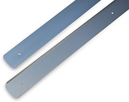 Profilo in alluminio angolare Doghe Listelli laterali piano di lavoro da cucina endeleiste 38 mm