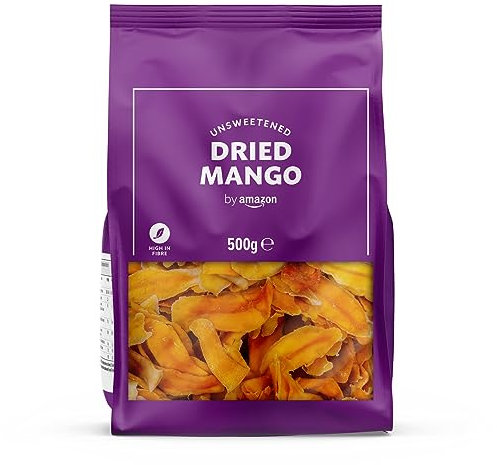 by Amazon Mango deshidratado, 500 g (Paquete de 1)
