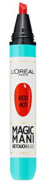 L'Oréal Paris Nagellack Magic Mani Nr. 401 Red – 3 Stück