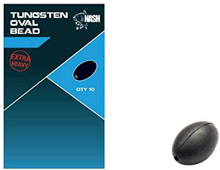 Nash Tungsten Oval Bead Extra Heavy (4mm)