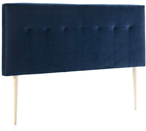 Marckonfort - Napoles Kopfteil für Bett, 140 X 60 X 8 cm Blau