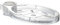 Yardwe - Portasapone in plastica, regolabile per asta doccia, accessorio da bagno (trasparente)