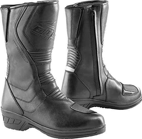 Büse D20 Scarpe da donna per motociclette (Black,39)