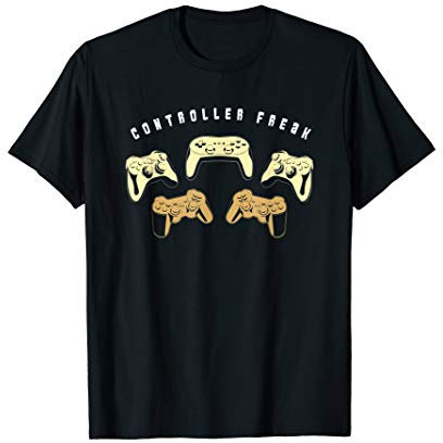 Controller Freak PC Gamer Design Konsolen Controller Gaming T-Shirt
