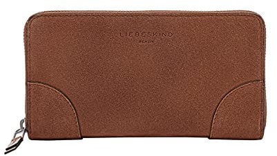 Liebeskind Berlin Audre Suede Sally Geldbörse, Cayenne Powder, Large (HxBxT 9.4cm x18.8cm x2.0cm)