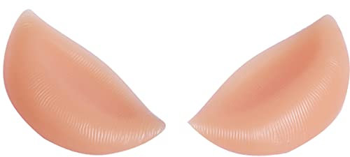 VASANA 1 Paar hautfarbene Silikon-BH-Einlagen für Damen, magischer Push-Up-Badeanzug, Bikini-BH, Brustvergrößerer, Gel, unsichtbare Einsätze, Brustvergrößerung, Booster-Pads