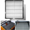 JoliJour Mesa de Trabajo Panel de Abeja Laser,Placa De Mesa De Trabajo De Panal Láser Para Máquina De Grabado Láser De 450 * 430 * 22mm,Con Placa De Aluminio,Plataforma de Placa de Grabado Láser