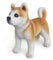 Plüschtier Hund Shiba Inu, Supersüß Kuscheltier Hund Stehend Plüschhund Realistisches Plüsch Hund Welpe Weiches Plüsch Hundekissen Spielzeug Flauschiges Stofftier Geschenk für Kinder Mädchen