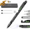 Personalised Engraved 9 in 1 Multi Tool Pen Set, Gifts for Men, Gadgets for Mens Gifts for Dad, Birthday Gifts for Him, Presents for Men, Mens Stocking Filler Gifts for Christmas