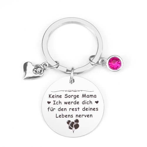 Yilousy Muttertag Geschenk für Mama, Mama Geschenk, Schlüsselanhänger Mama, Weihnachtsgeschenke für Mama, Mama Geburtstagsgeschenk, Geschenkideen Mama, Mama Geschenke Schlüsselanhänger
