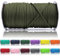 Ganzoo Paracorde 550, 4mm Corde, 100 Mètres, Polyester, Type 3-7 brins intérieurs, Le Bricolage de Laisse de Chien Collier Bracelet, Camping Survie et Outdoor Corde à Tout Faire, Army Green