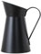BESPORTBLE Iron Vase Metal Decor Black Planter Pot Rustic Galvanized Vase Metal Milk Jug Large Vase for Flowers Table Decorations Metal Jug Vintage Decor Country Metal Flower Vase Bud Wedding