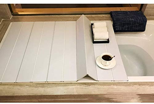 Badewannen-Abdeckung, Anti-Staub-Staubbrett, Badewannen-Isolierungsabdeckung, PVC-Badezimmer-Tabletts
