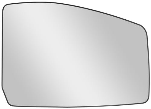 Ollanoos Front Right Driver Side Wing Door Mirror Glass with Back Plate, Non-Heated Wing Mirror Glass Right Side Replacement for Mercedes Benz Sprinter 2006-2018 2E1857588 A0028111833 (right)