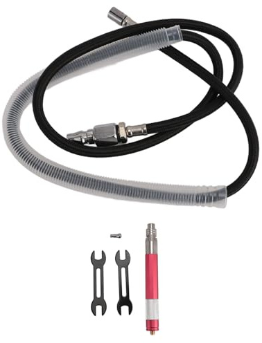 Ausla Druckluft-Stabschleifer 58000 RPM 1/4 | Gravi rstift, M3 Spannzange, Wolframstahl, Gravur und Formgebung, NPT1/4 Zoll