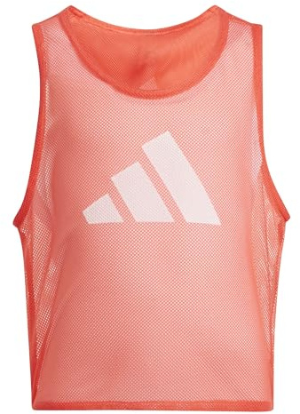 adidas Unisex Kinder Training Bib24 Mini Shirt, Bright red, 3-4 Years