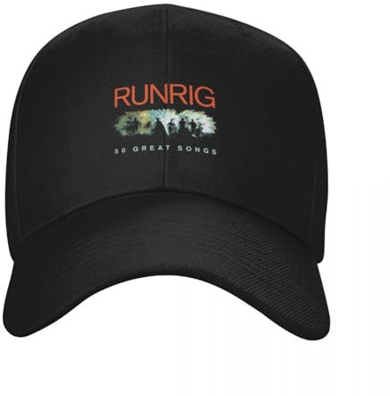 AIOGCAEX Baseballmütze RUNRIG Band Snapback Cap Tee Hut Angelhut Hut Damen Herren
