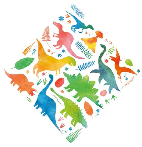 Angoily 1blatt Dinosaurier Wandtattoos Für Kinderzimmer Lustige Tier Wandsticker Aus Selbstklebend Abnehmbar Für Glatte Oberflächen Dekoration Für Kindergarten Und Mehr