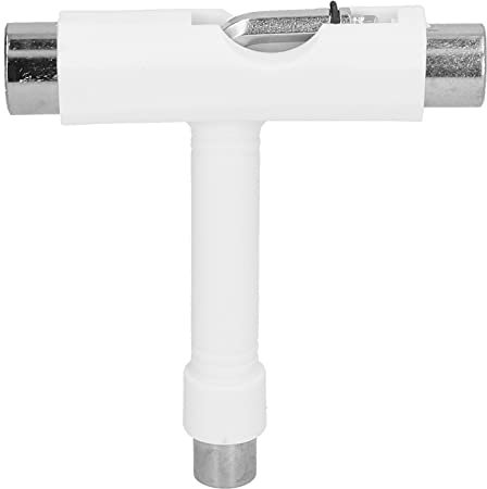 FTVOGUE Skate -Tool Multi -Funktion Tragbarer T Type Hex Key Kit Fastener Hardware White, für T -Werkzeugkit mit Legierungsstahl und Nylonmaterial