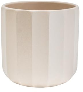 Ivyline Plant Pot Planter, Ceramic, Ivory/Off-White, Small