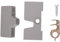 Caravan Motorhome Series Fridge Door Lock Catch Replacement 2412757607 Compatible with Fridge Door Catch Series RM 7 Caravan and Motorhome Refrigerator Accessory
