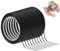 nbeads 10 Stück 660m Buntglas Faux Linien, 3mm PET Hochtemperatur Positionierungs-Band Schwarze Galerie Abziehbilder Farbe Aufkleber für Galerie Fenster DIY Kunstprojekte