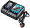 DC18RC 14.4V-18V 3.0Ah Replacement for Makita Charger Compatible with Makita 18V Battery BL1860 BL1850 BL1840 BL1830 BL1815 BL1415 BL1430 UK Plug