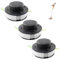 deawater Ersatzspule Trimmerkopf für Stihl FSA 56, Auto-Cut 2-2, C2-2, Weed Eater String, 4008 710 4302, kompatibel mit Stihl FSA 56, FSA 56, Ersatz-Saitenköpfe, 3 Stück