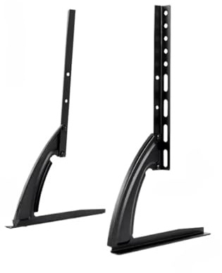 Height Adjustable TV Pedestal Stand，Compatible with 14-42 Inch Plasma LCD LED Flat Curved Screen Tabletop Base Mount Bracket
