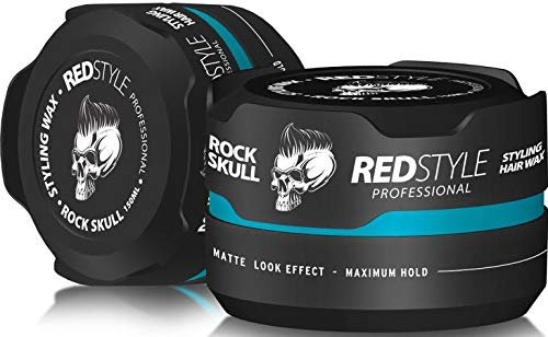 Redstyle Professional Haarwax Styling (6 x 150ml, Blau Yung Skull)